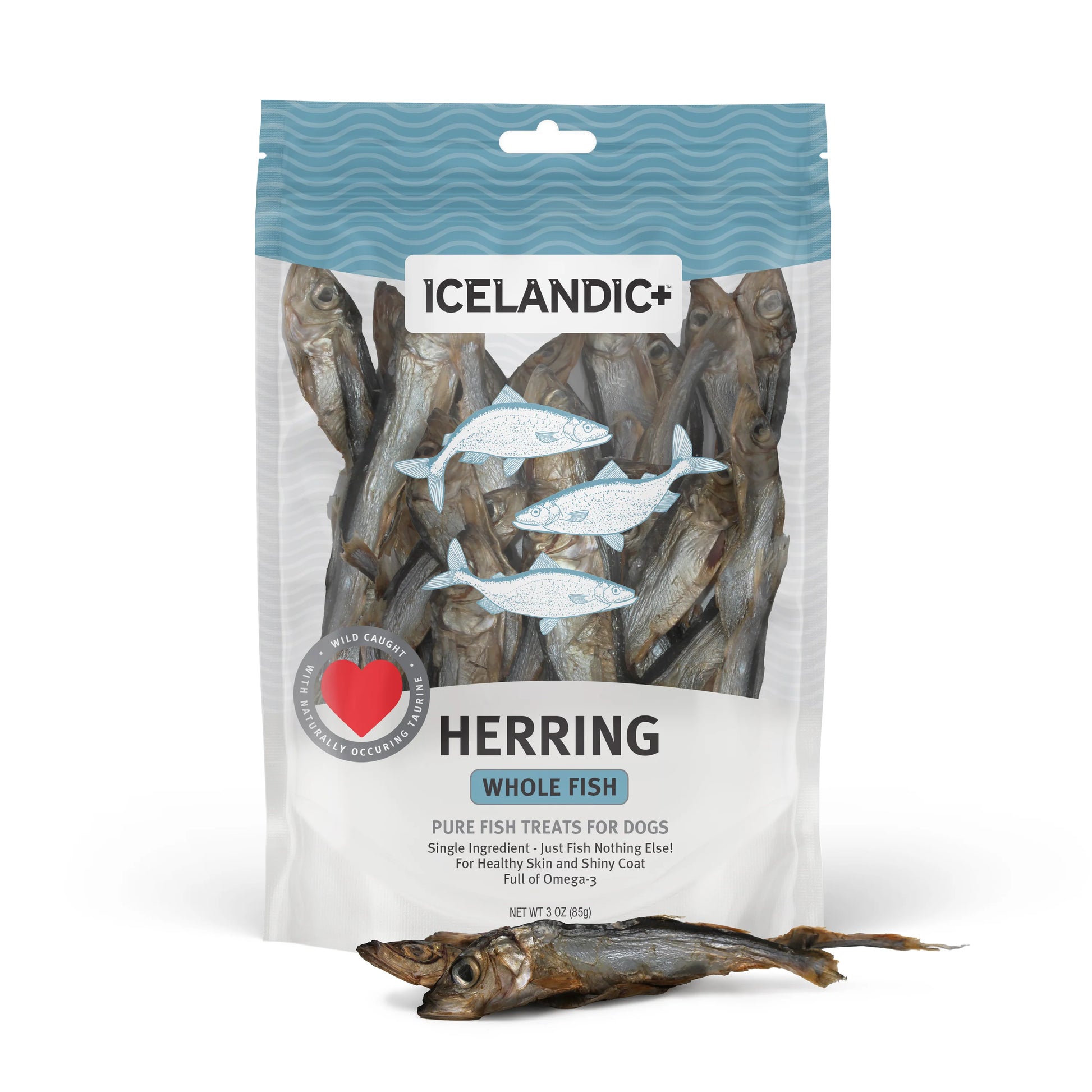 ICELANDIC HERRING WHOLE FISH TREATS