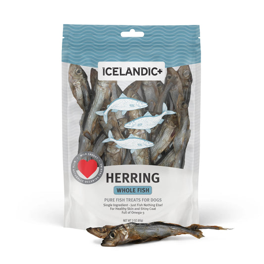 ICELANDIC HERRING WHOLE FISH TREATS