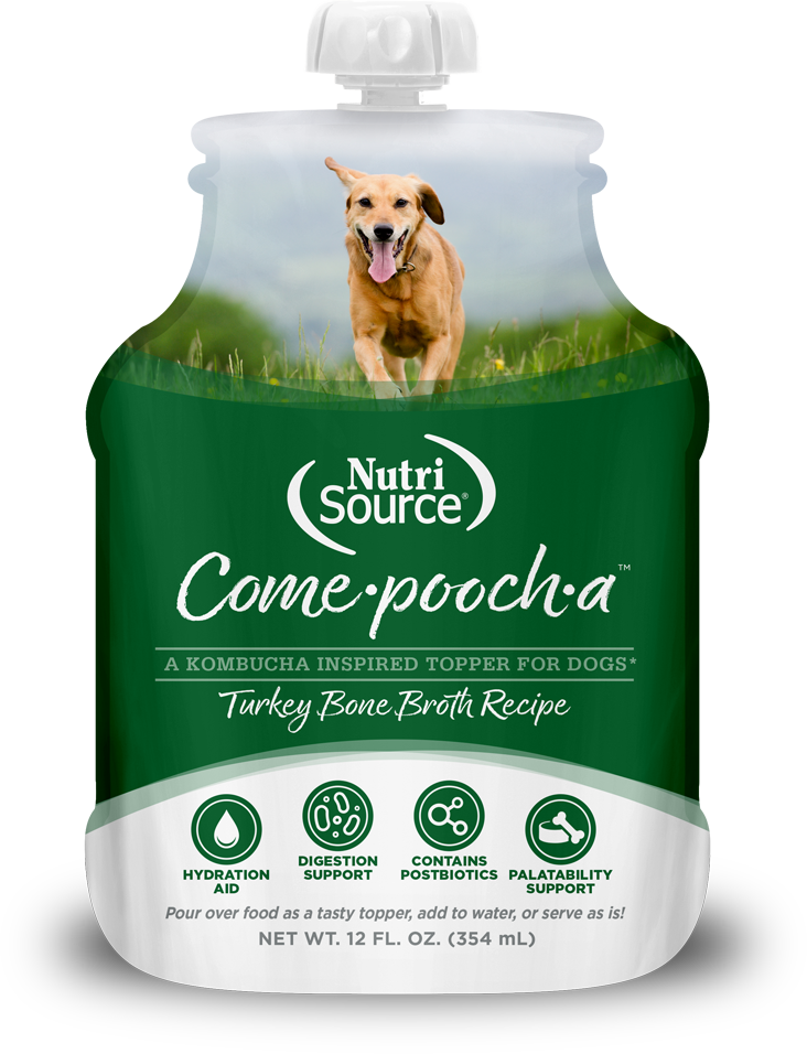 NUTRISOURCE COME-A-POOCH-BROTH-TOPPER 12OZ