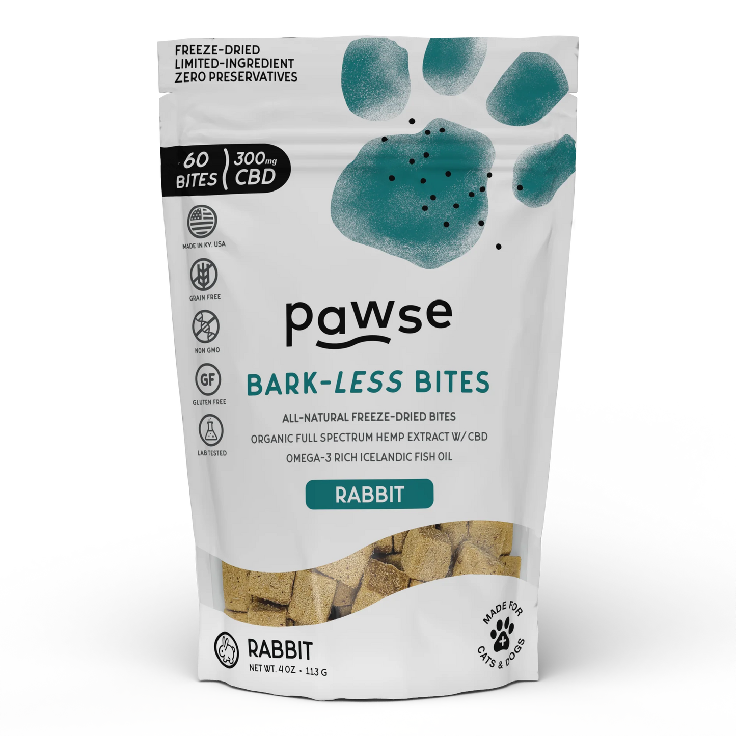 PAWSE BARK LESS BITES