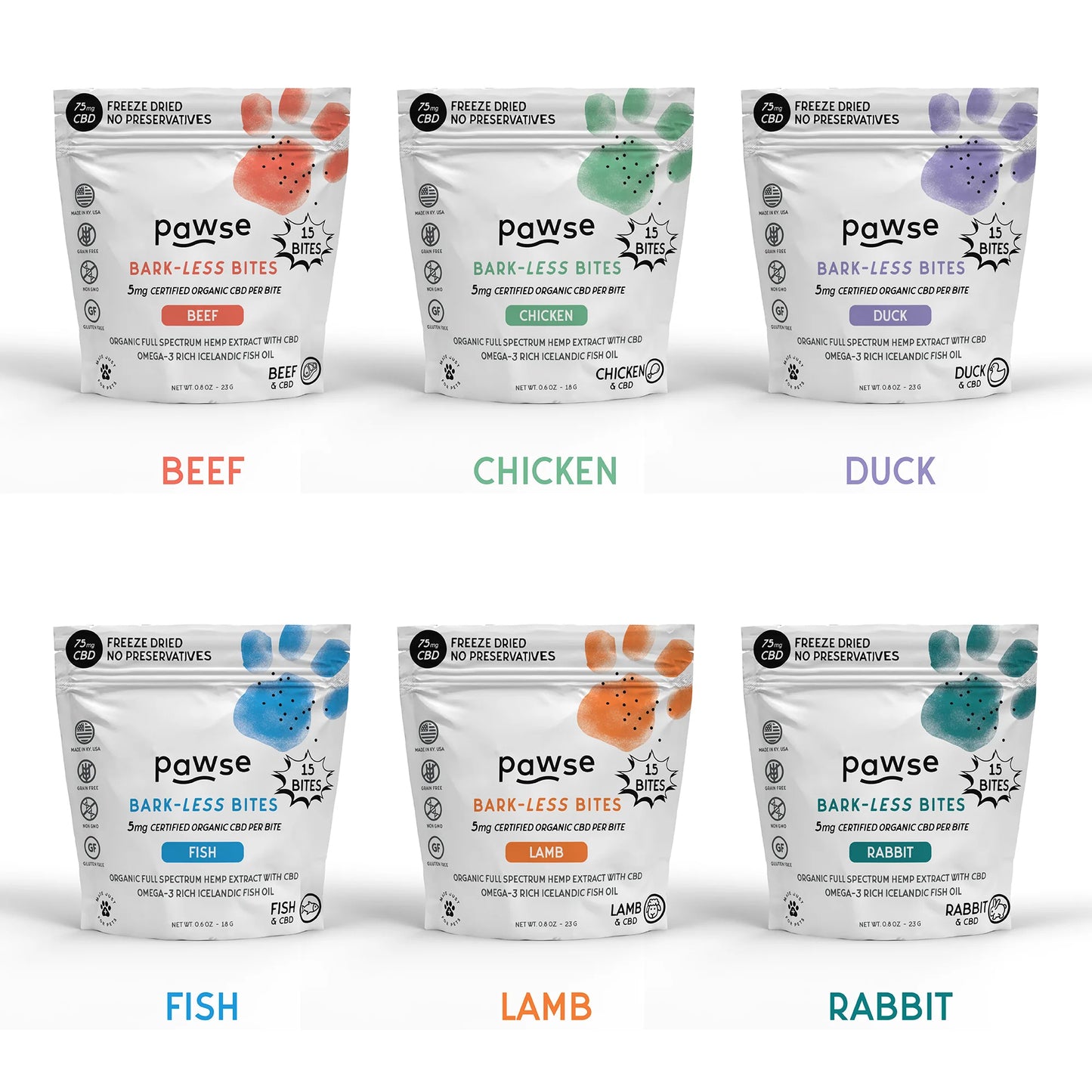 PAWSE BARK LESS CBD BITES
