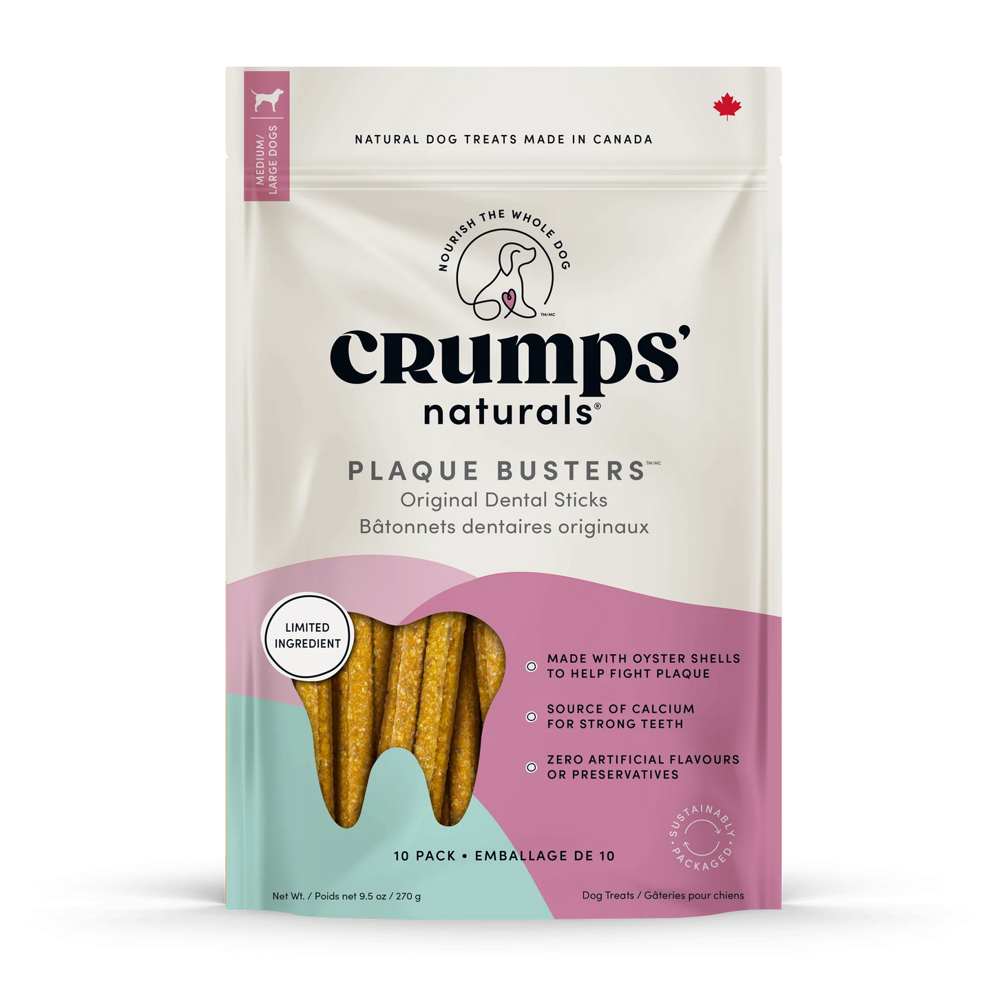CRUMPS NATURALS PLAQUE BUSTERS