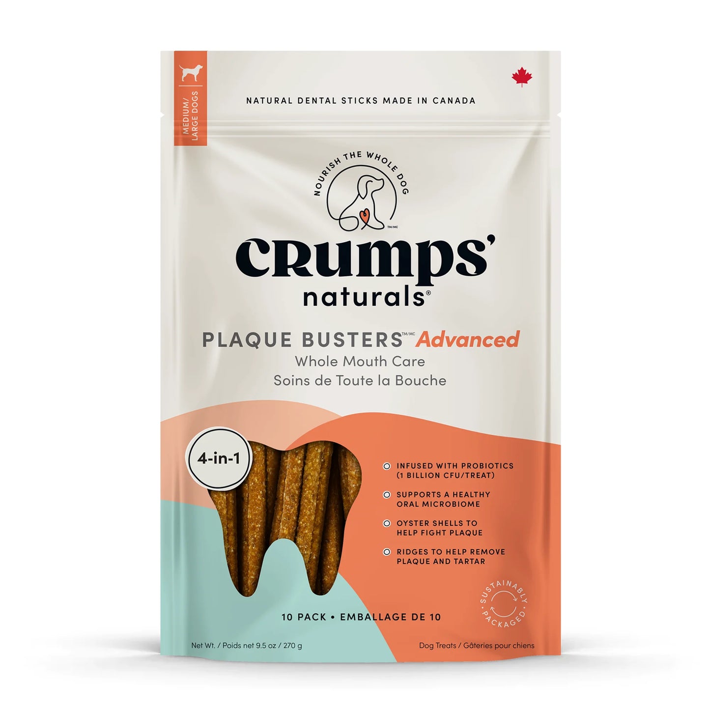 CRUMPS NATURALS PLAQUE BUSTERS