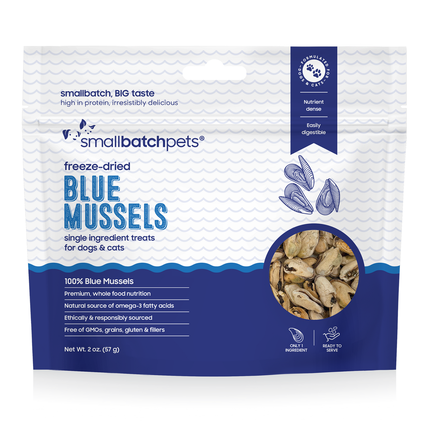 SMALL BATCH BLUE MUSSELL TREATS