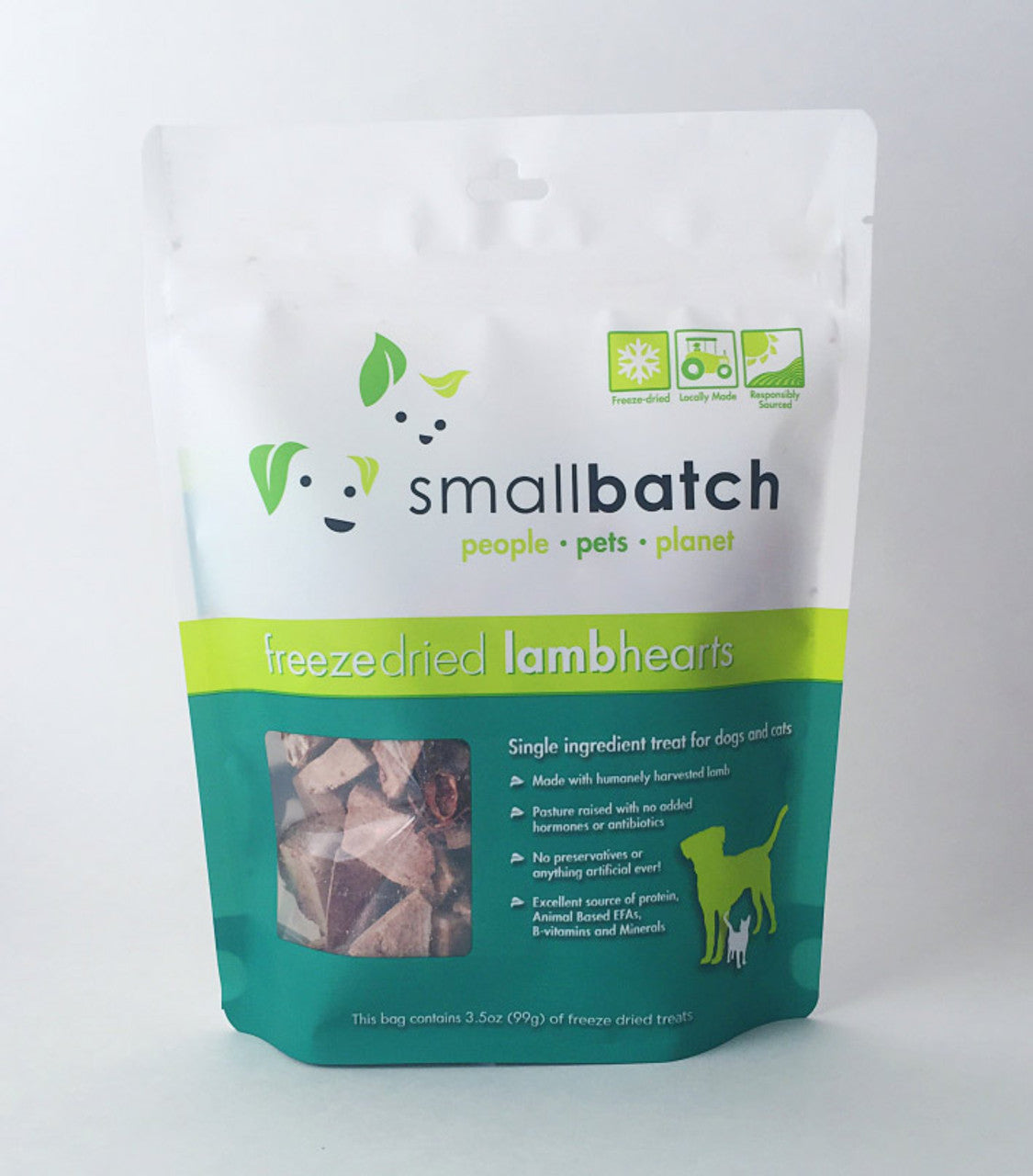SMALL BATCH FREEZE DRIED HEARTS TREATS