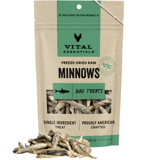 VITAL ESSENTIALS FREEZE DRIED MINNOWS