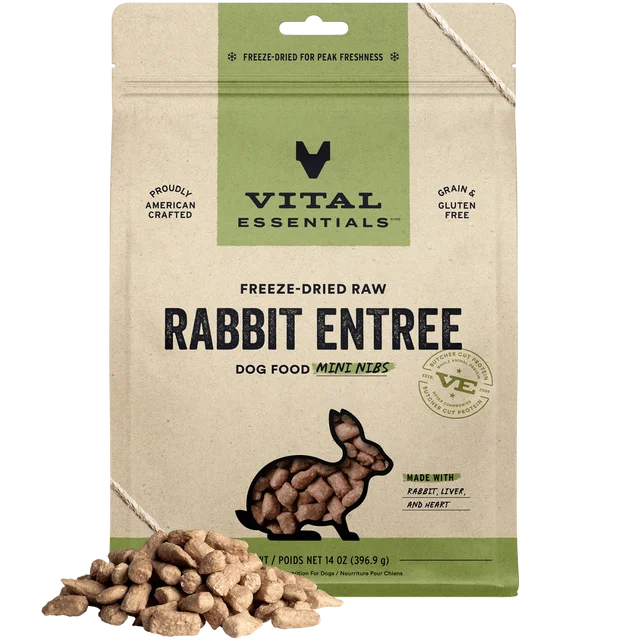 VITAL ESSENTIALS MINI NIBS DOG FOOD