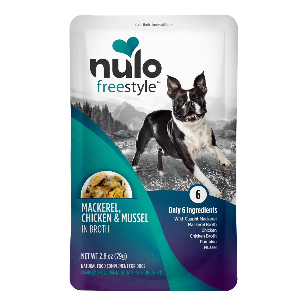 NULO FreeStyle Mackerel, Chicken & Mussel In Broth Recipe