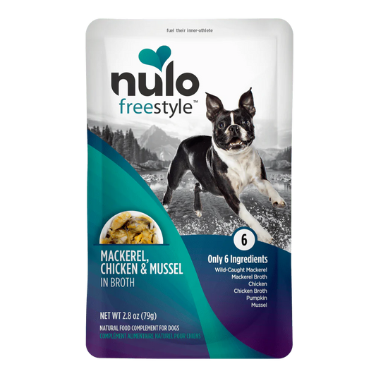 NULO FreeStyle Mackerel, Chicken & Mussel In Broth Recipe