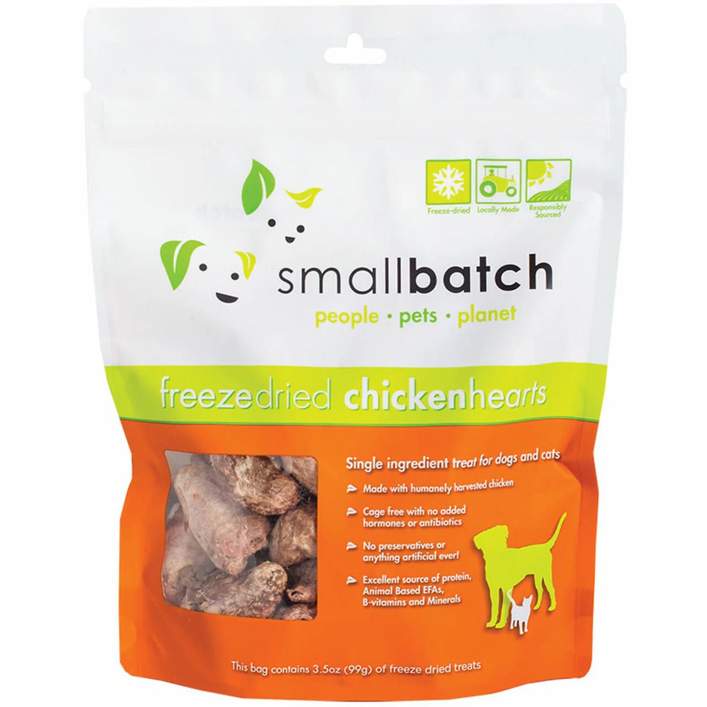 SMALL BATCH FREEZE DRIED HEARTS TREATS