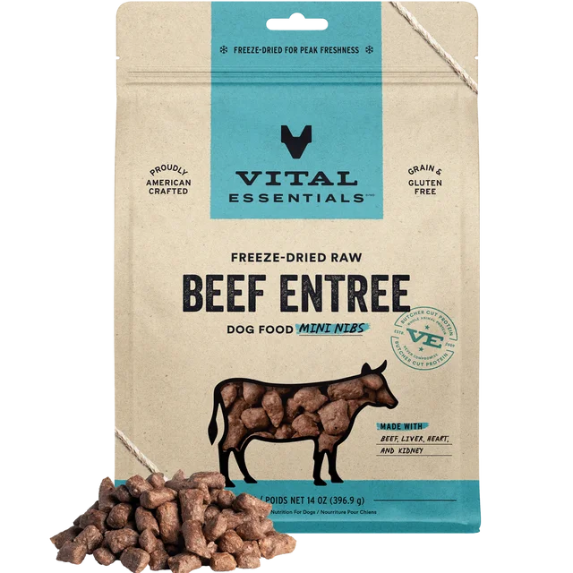 VITAL ESSENTIALS MINI NIBS DOG FOOD