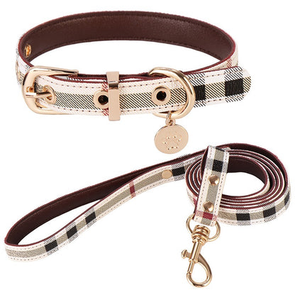 M&M Leash Collar Harness Set