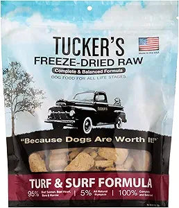 TUCKERS FREEZE DRIED DOG FOOD