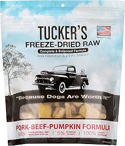 TUCKERS FREEZE DRIED DOG FOOD