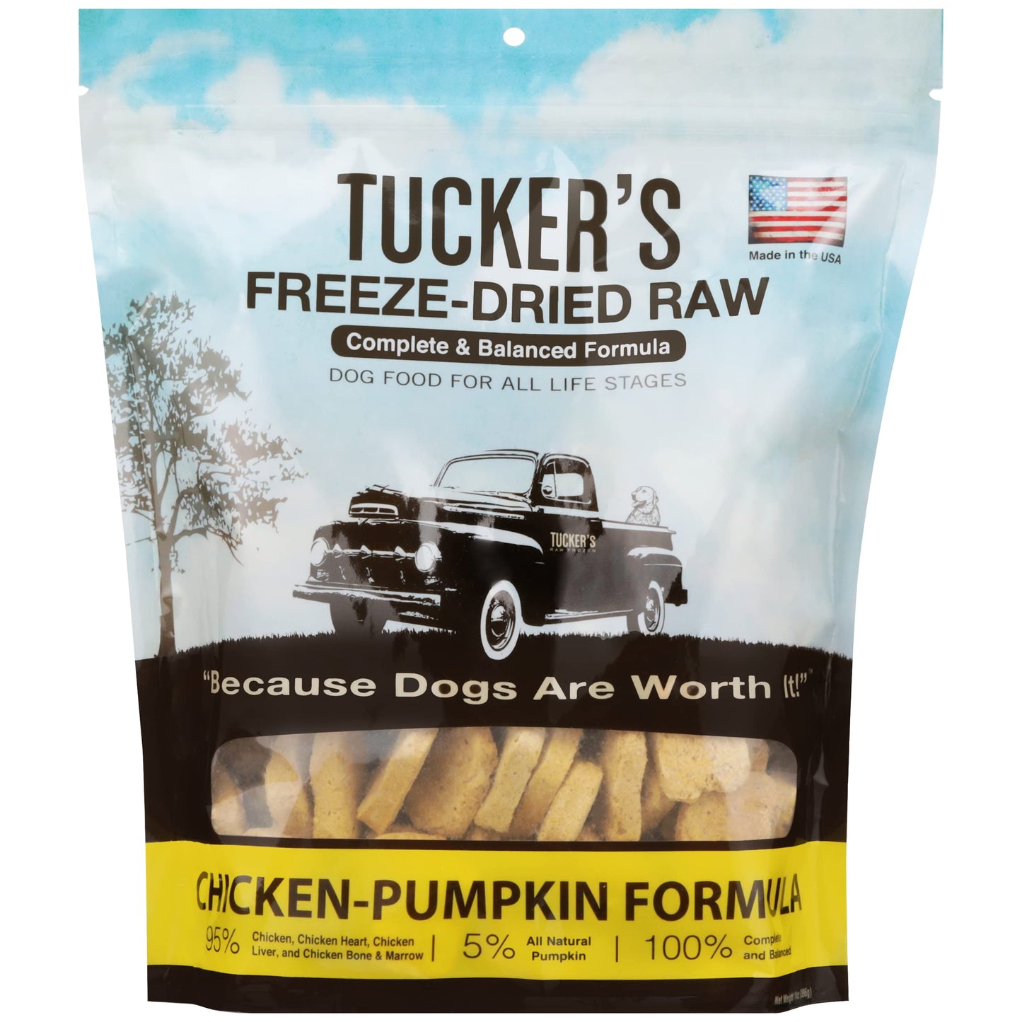 TUCKERS FREEZE DRIED DOG FOOD