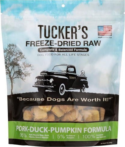 TUCKERS FREEZE DRIED DOG FOOD