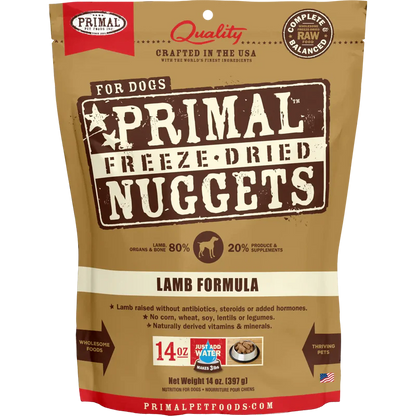 PRIMAL FREEZE DRIED NUGGETS