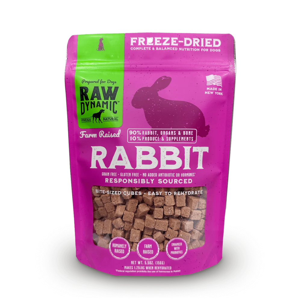 RAW DYNAMICS FREEZE DRIED DOG FOOD