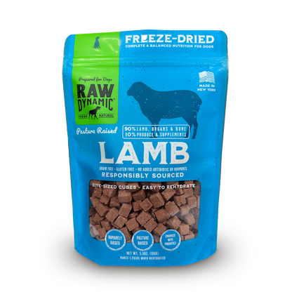 RAW DYNAMICS FREEZE DRIED DOG FOOD