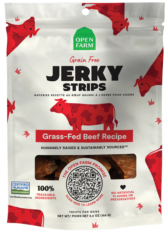 OPEN FARM JERKY STRIPS