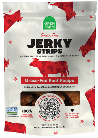 OPEN FARM JERKY STRIPS