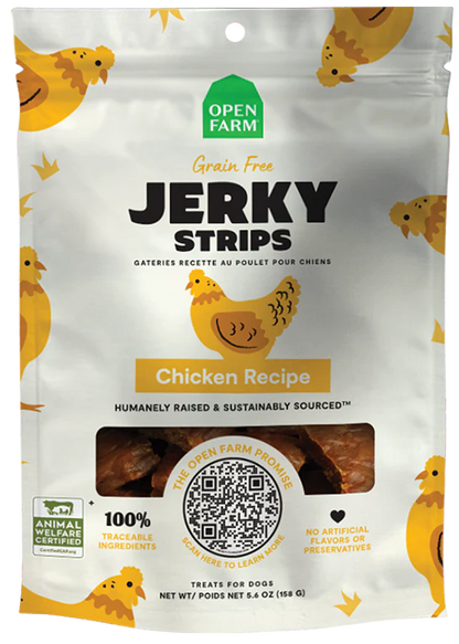 OPEN FARM JERKY STRIPS