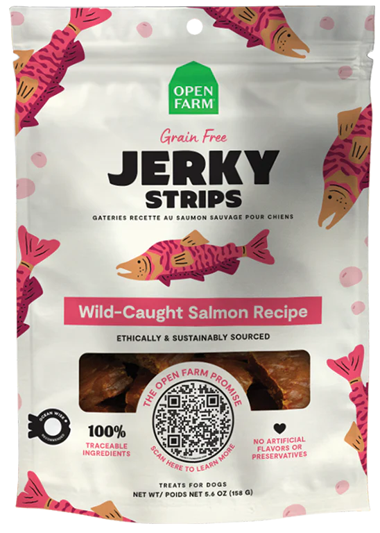 OPEN FARM JERKY STRIPS