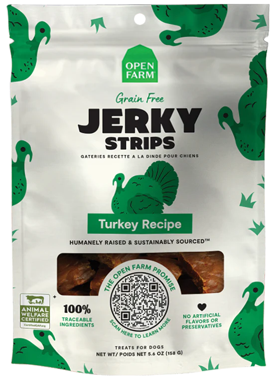 OPEN FARM JERKY STRIPS