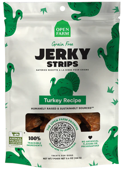 OPEN FARM JERKY STRIPS