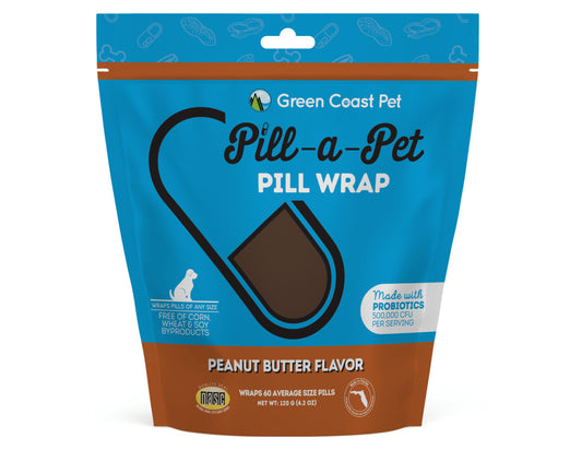 GREEN COAST PILL-A-PET WRAPS