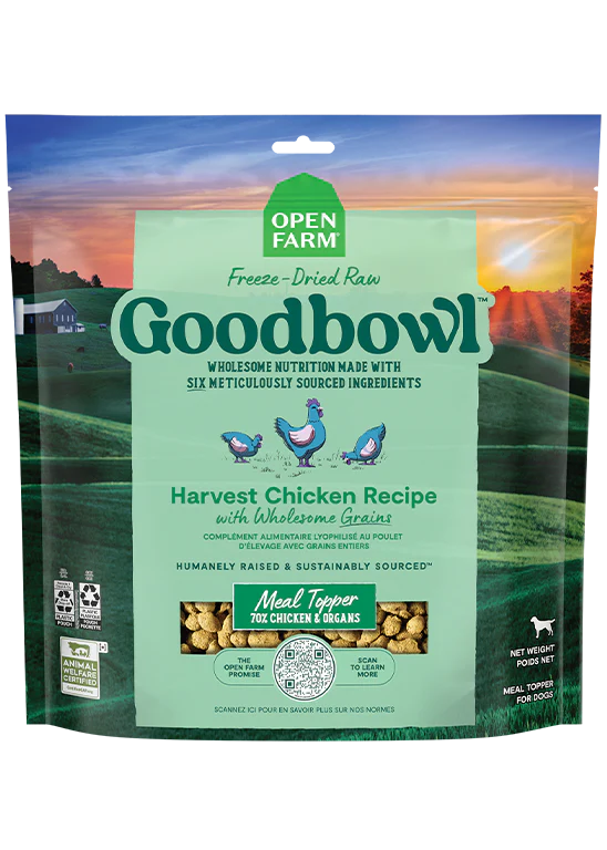 OPEN FARM FREEZE DRIED GOODBOWL