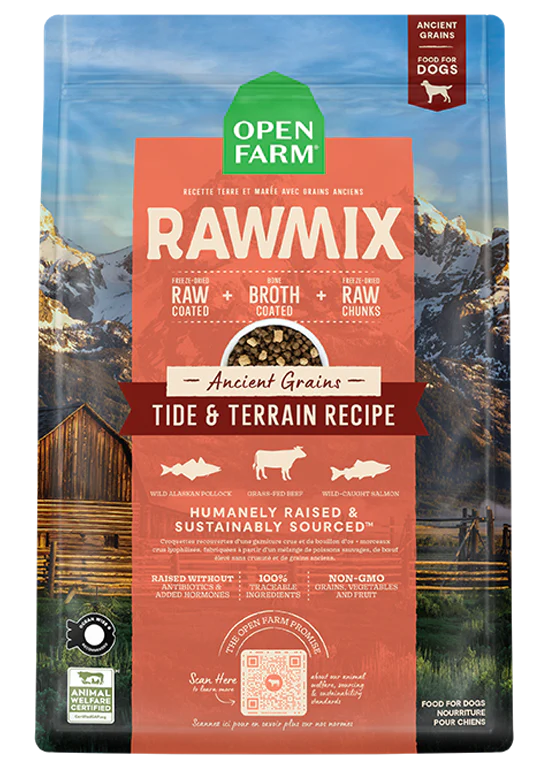 OPEN FARM RAW MIX DOG FOOD