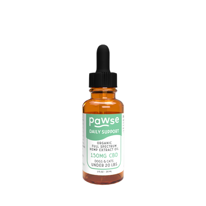PAWSE DAILY SUPPORT CBD OILS
