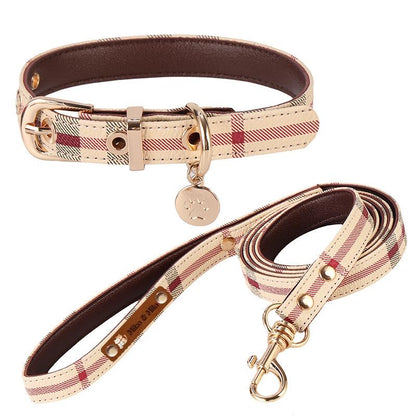 M&M Leash Collar Harness Set