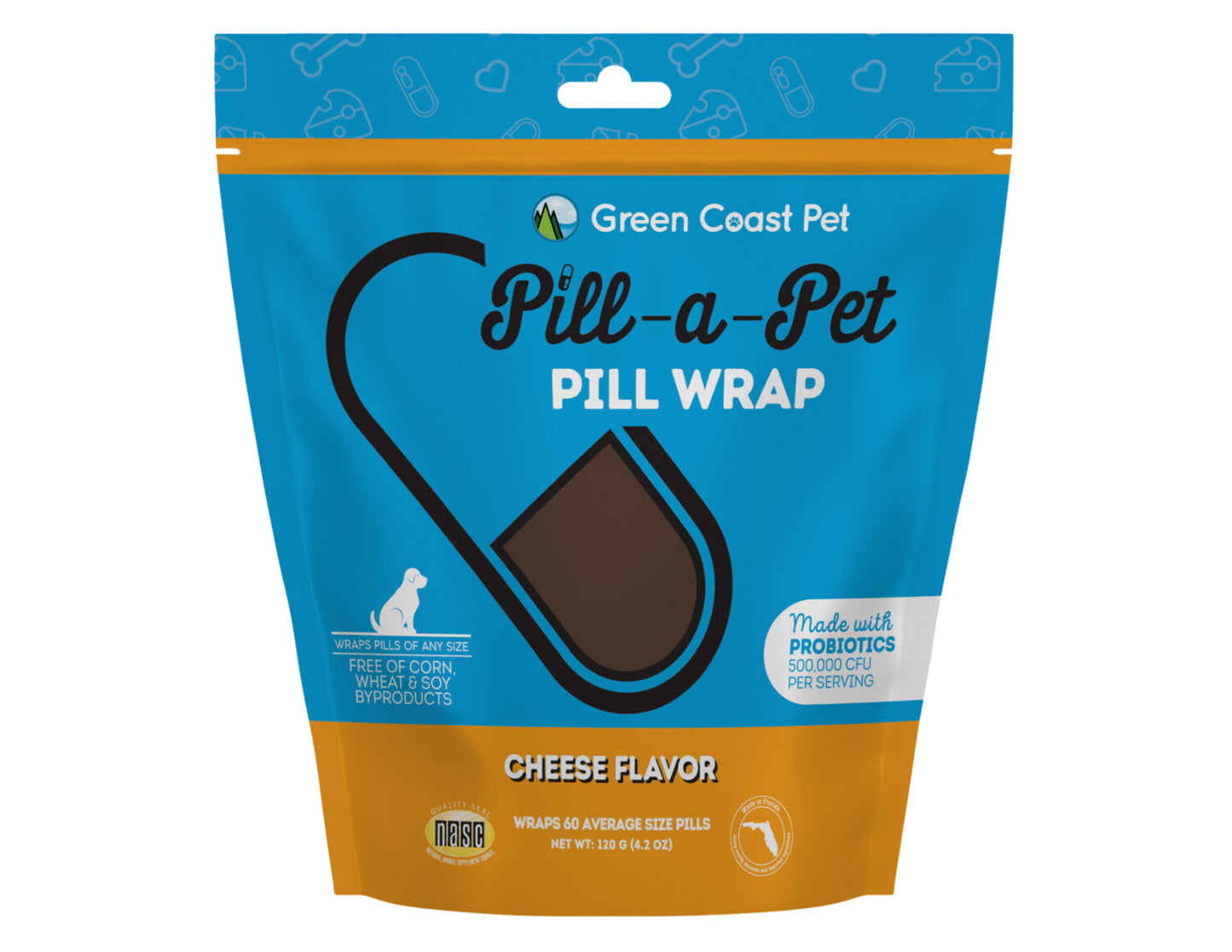 GREEN COAST PILL-A-PET WRAPS