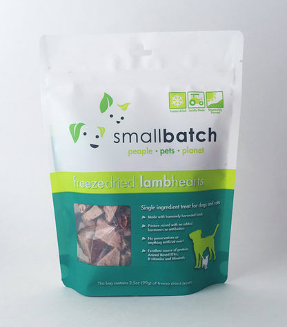 SMALL BATCH FREEZE DRIED HEARTS TREATS