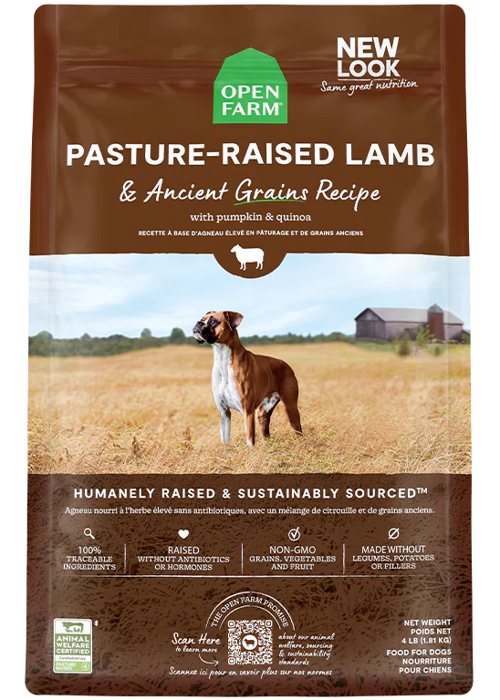 OPEN FARM ANCIENT GRAINS DOG FOOD