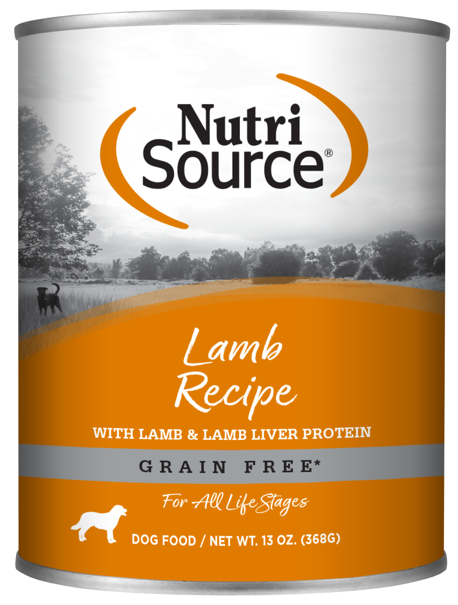 NUTRISOURCE DOG FOOD CAN