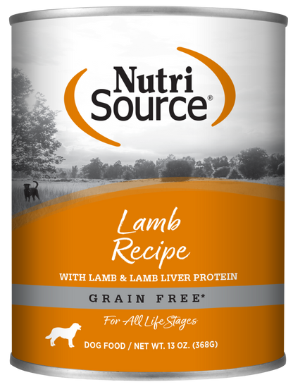 NUTRISOURCE DOG FOOD CAN