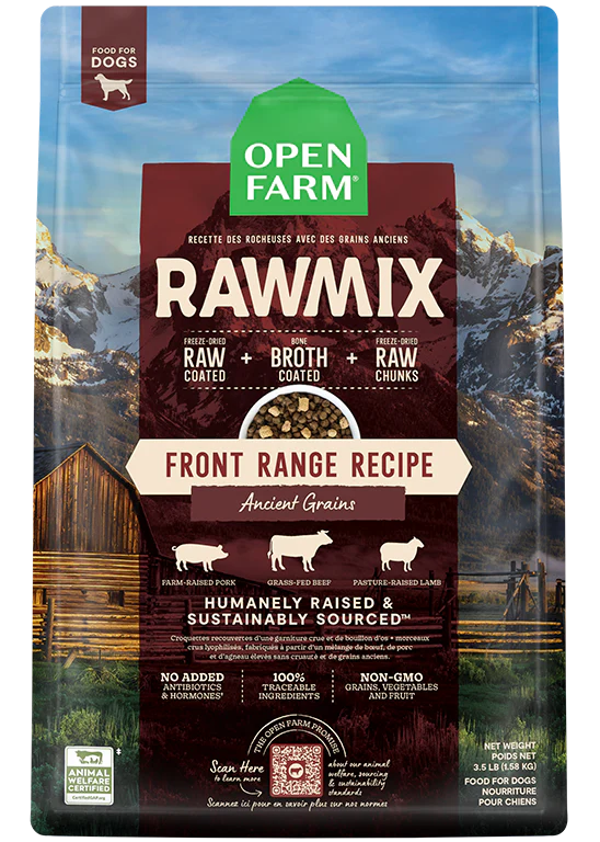 OPEN FARM RAW MIX DOG FOOD