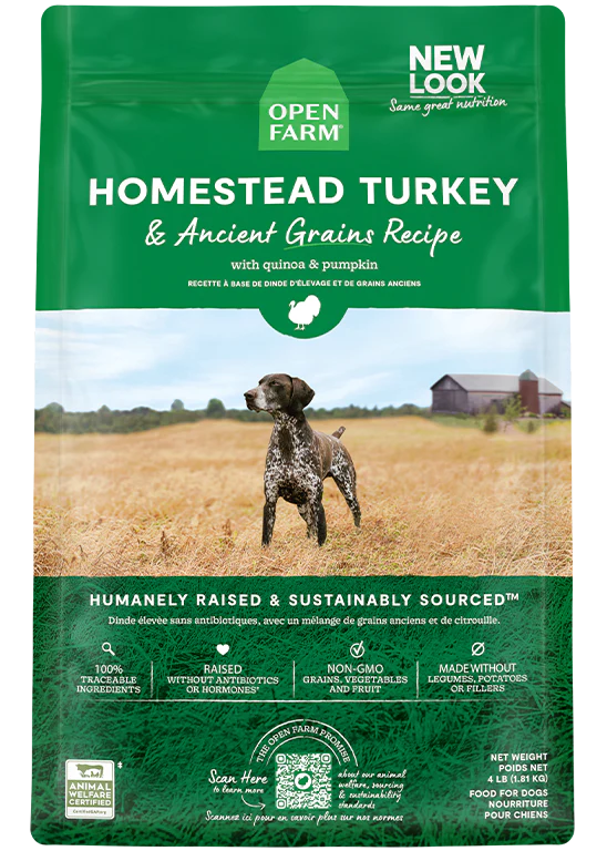 OPEN FARM ANCIENT GRAINS DOG FOOD