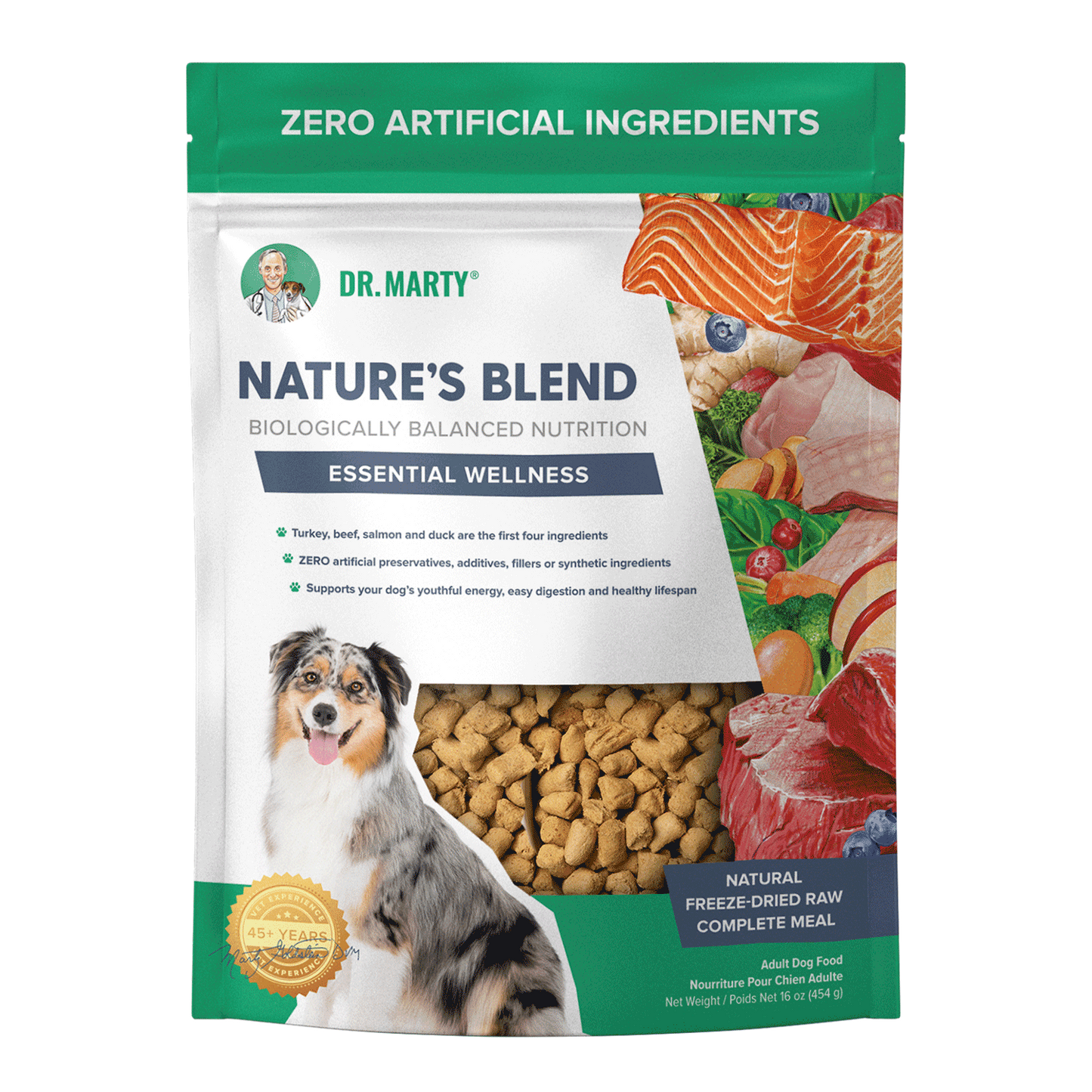 DR MARTY'S FREEZE DRIED RAW DOG FOOD