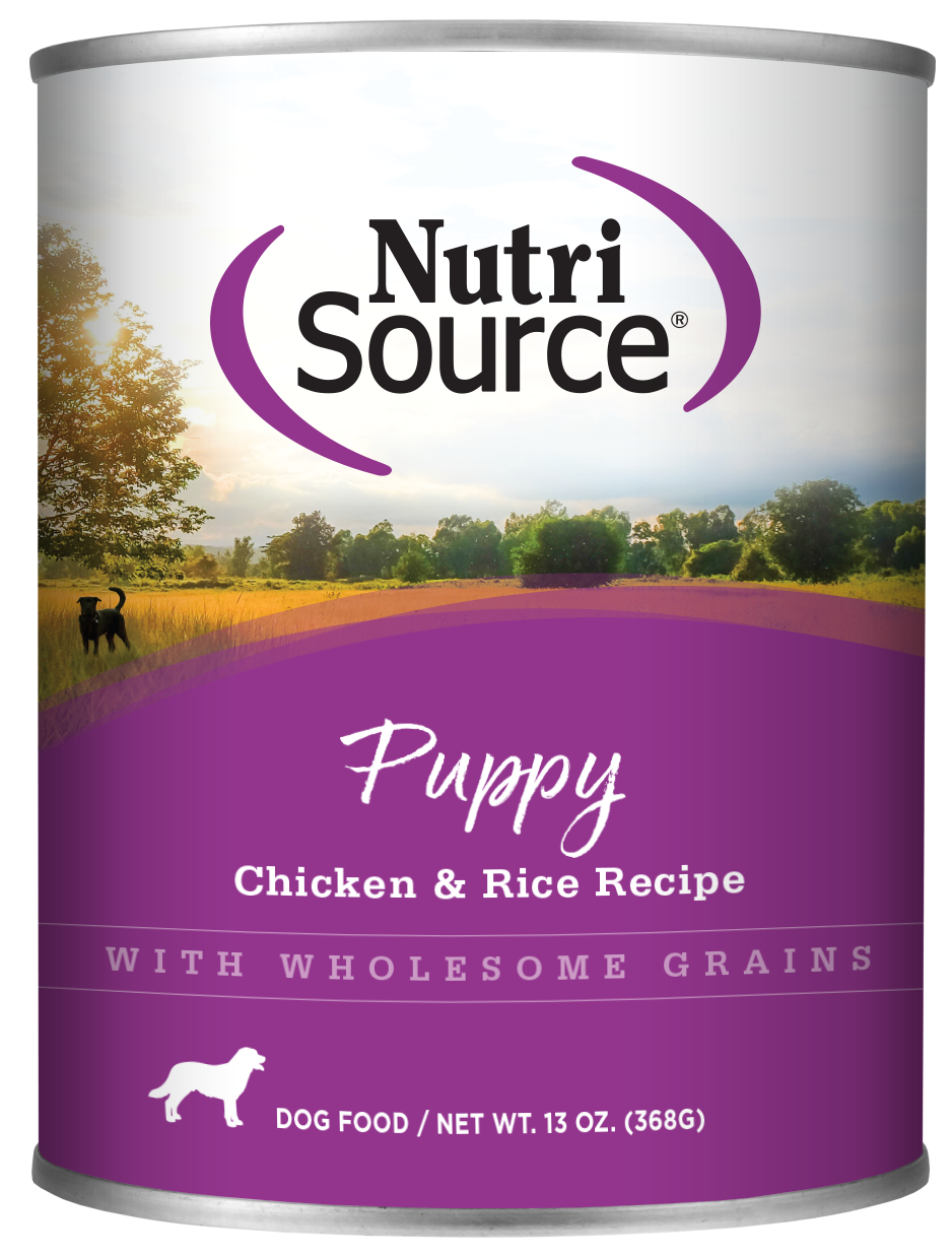 NUTRISOURCE DOG FOOD CAN