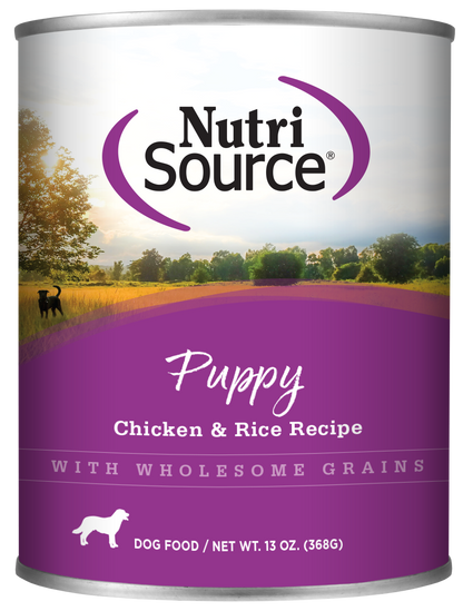 NUTRISOURCE DOG FOOD CAN