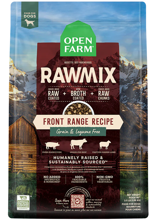 OPEN FARM RAW MIX DOG FOOD