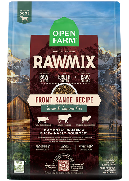 OPEN FARM RAW MIX DOG FOOD