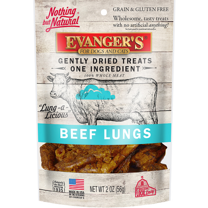 EVANGER'S NOTHING BUT NATURAL FREEZE DRIED DOG & CAT TREATS