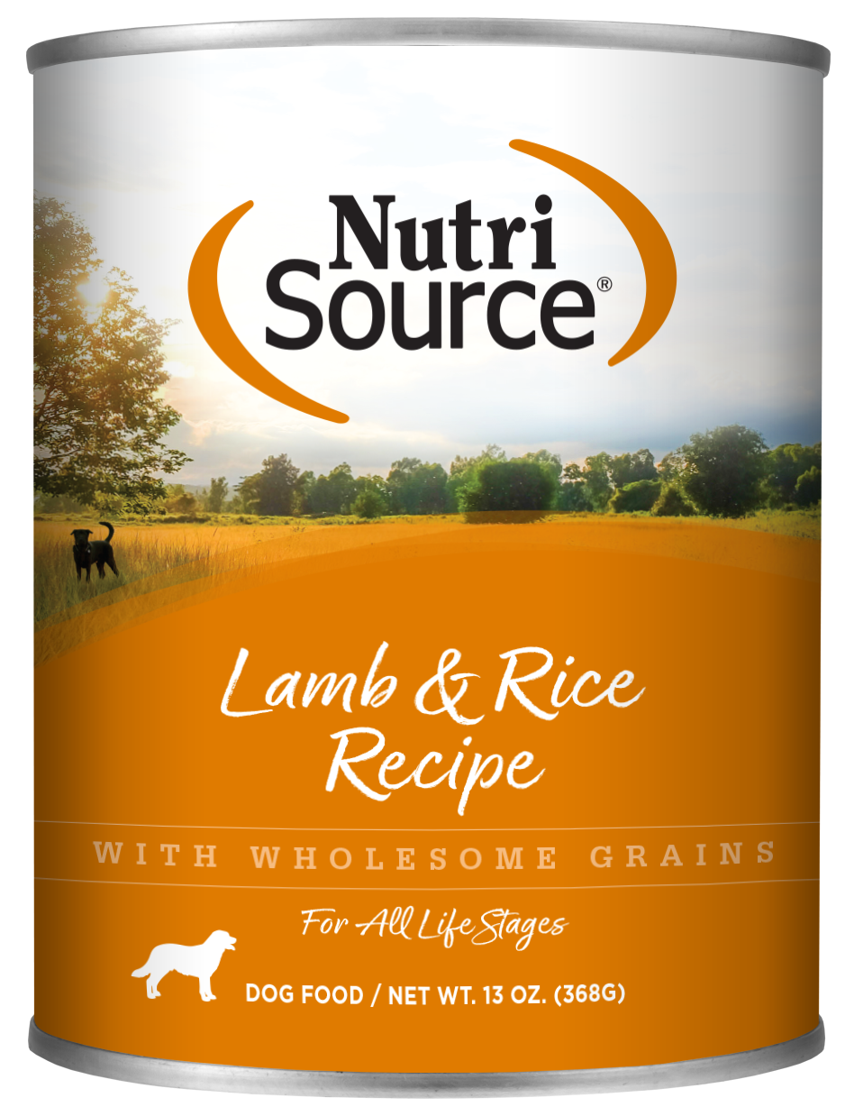 NUTRISOURCE DOG FOOD CAN