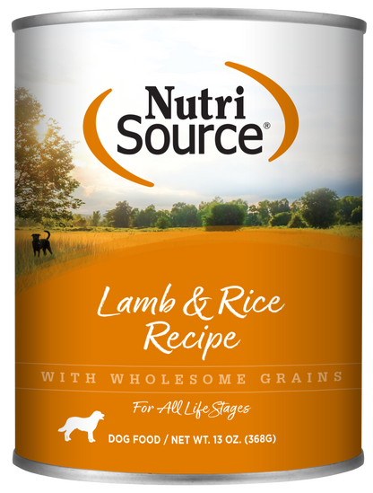 NUTRISOURCE DOG FOOD CAN