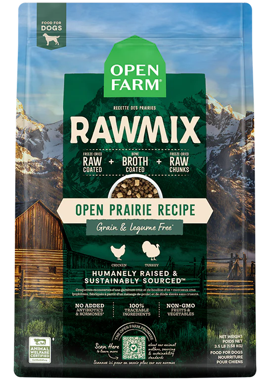 OPEN FARM RAW MIX DOG FOOD